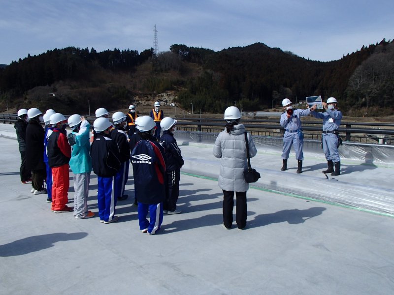 工事内容を真剣に聞いて頂きました。
